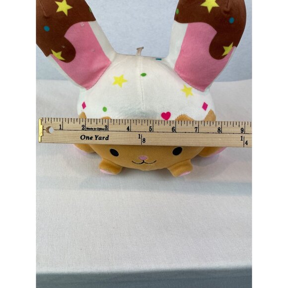 Fiesta Smooshy Mushy Plush Bitsy Bunny Ice Cream Stuffed Animal Toy - Picture 11 of 11